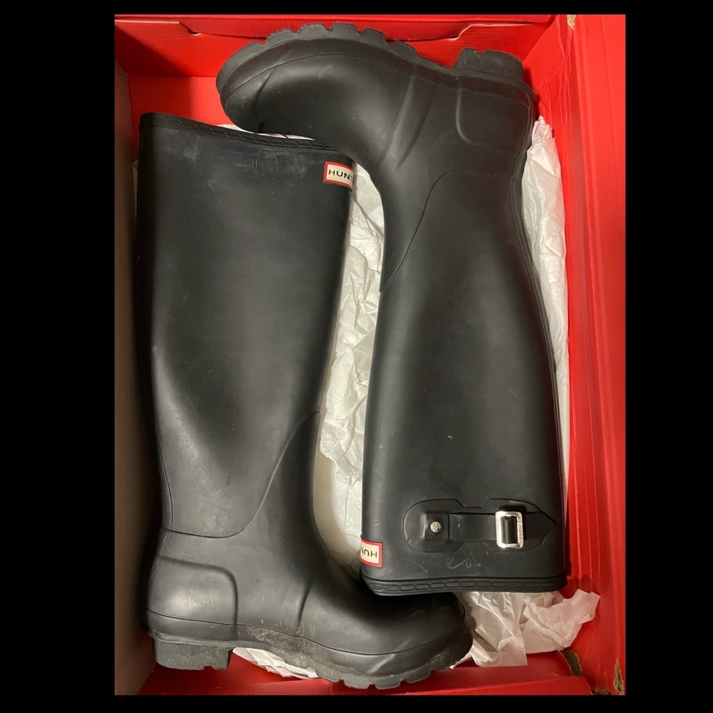 Black Hunter Boots
